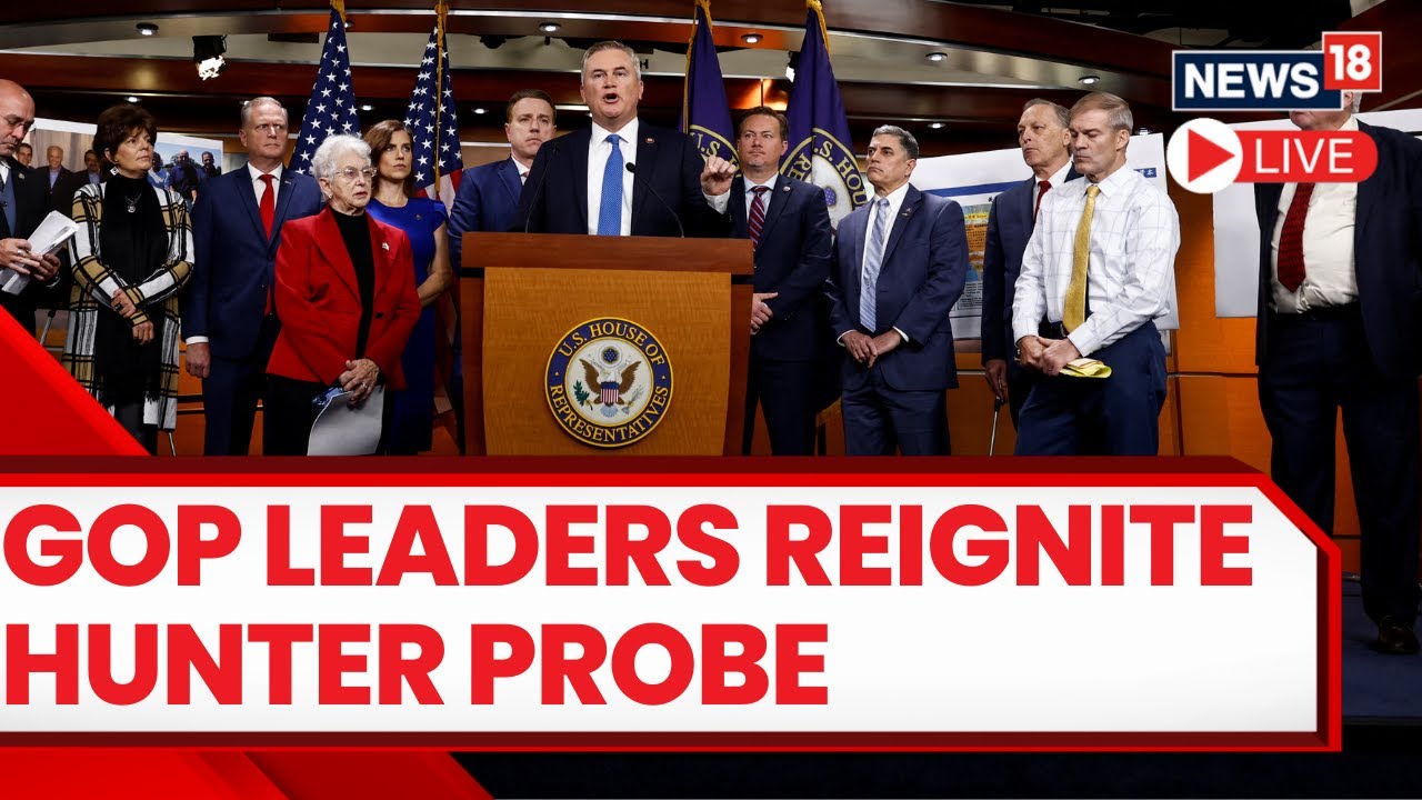 GOP Leaders Speak After Meeting IRS Whistleblowers Who Testified Against Hunter Biden | N18L | LIVE