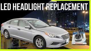 Career Overview Hyundai Sonata LED Headlight Bulb Replacement: Bumper Removal Required