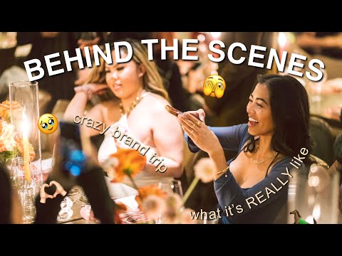 WHAT IT'S REALLY LIKE ON A BRAND TRIP 🫢 weekend vlog