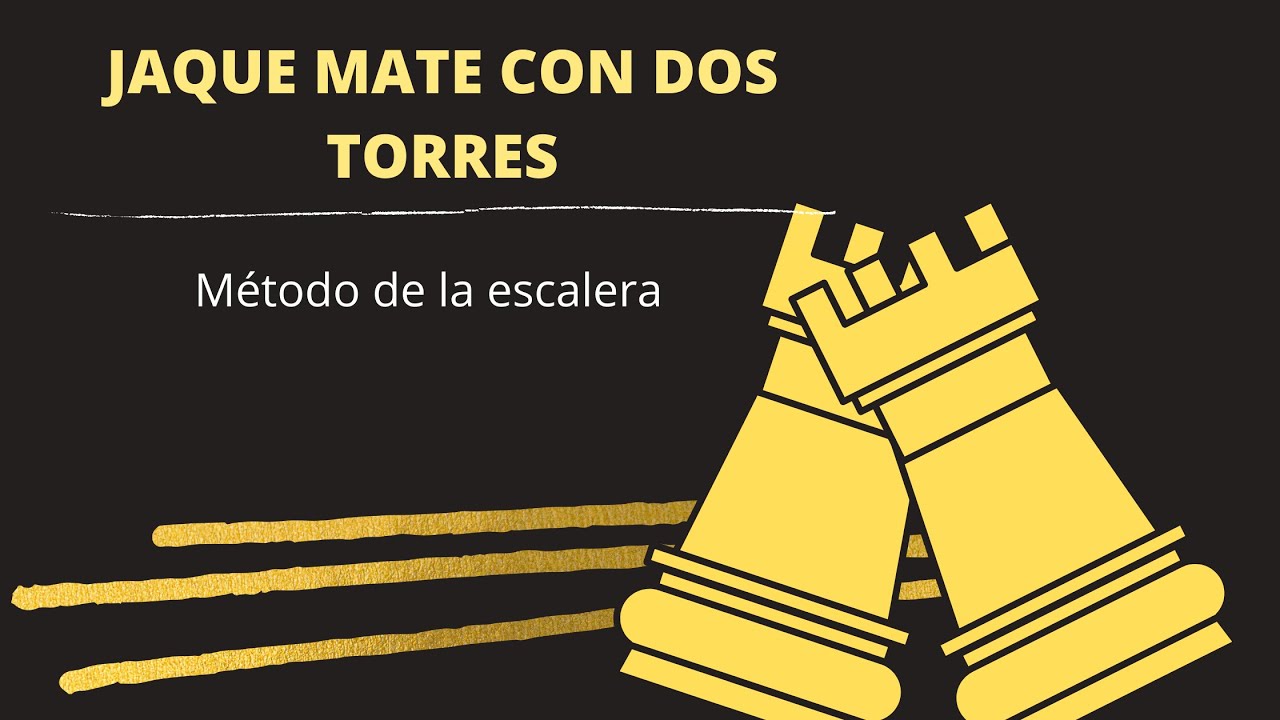 Jaque Mate con dos Torres | Mates fundamentales #1 - YouTube