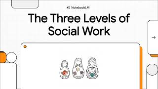 The Three Levels of Social Work