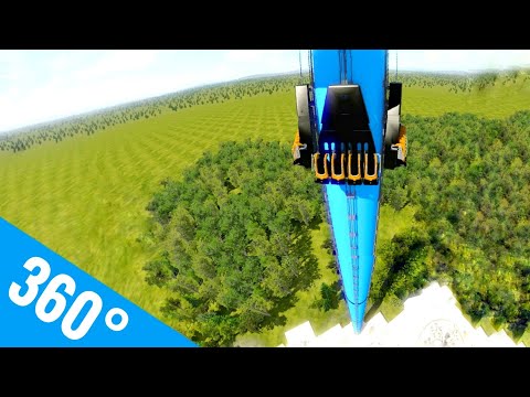 Drop Tower 360 Coaster VR Theme Park Amusement Ride Virtual Reality POV PSVR Oculus Go