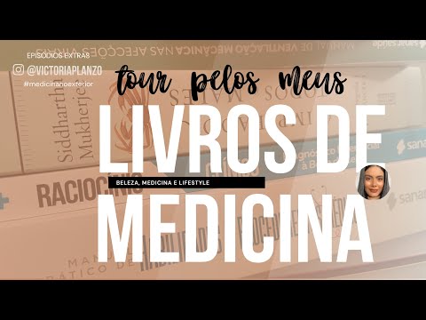 MEUS LIVROS DE MEDICINA | Minha coleção da sanar saúde