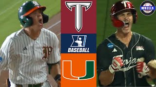 Troy vs Miami (Great Game!) | Opening Round | 2026 College Baseball Highlights & Analysis