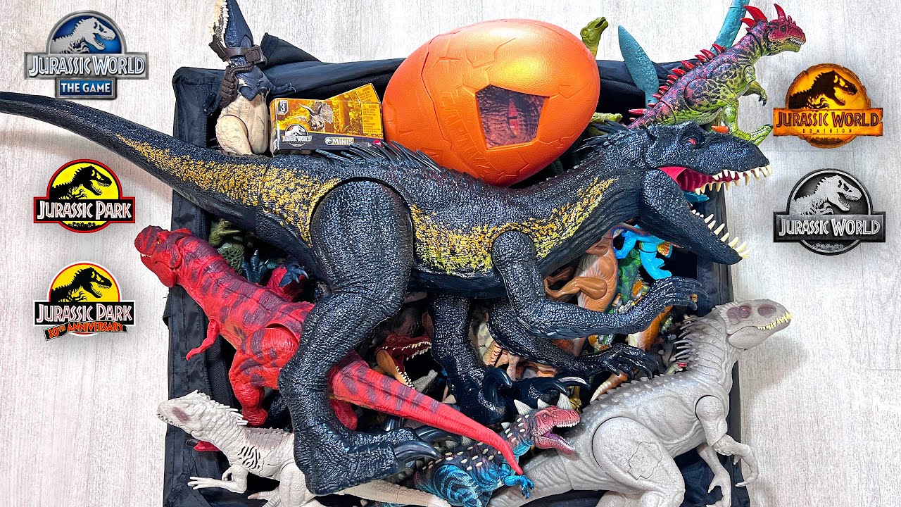 300 Super Colossal Box of Jurassic World Dinosaurs Toys