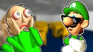 What If Luigi Was In... Baldis Basics Education And Learning Weegeepie Special Collab