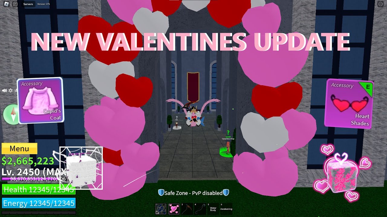 BLOX FRUITS VALENTINES EVENT ️ BLOX FRUITS NEW EVENT BLOX FRUITS