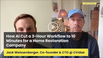 How AI Cut a 3-Hour Workflow to 10 Minutes for a Home Restoration Company