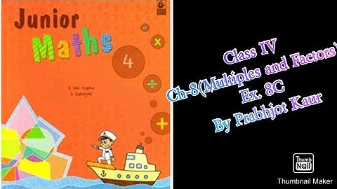 Class IV, Ch-8, Ex. 8C , Q-4 by Prabhjot Kaur