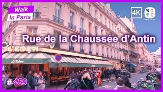Rue de la Chaussée d'Antin, Paris, France | Paris walk | Paris street tour | Paris street walk
