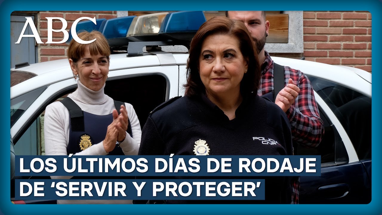 TRAS LAS CÁMARAS de 'SERVIR Y PROTEGER' en su última semana de rodaje
