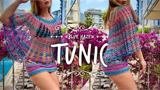 картинка: Это ХИТ!!! 🦋🦋🦋 Вяжем самую красивую пляжную тунику!!! How to crochet beautiful beach tunic