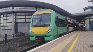 *EX-SCOTRAIL* Southern 171201 departs Ashford Int'l (11/09/2019)