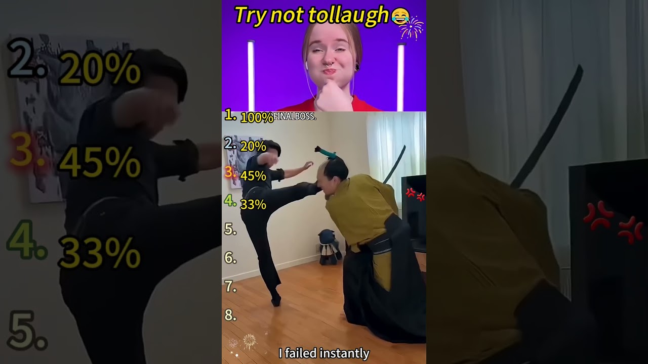 Don't blink... and don't laugh#shorts #funny #viral #comedy #fyp #reaction