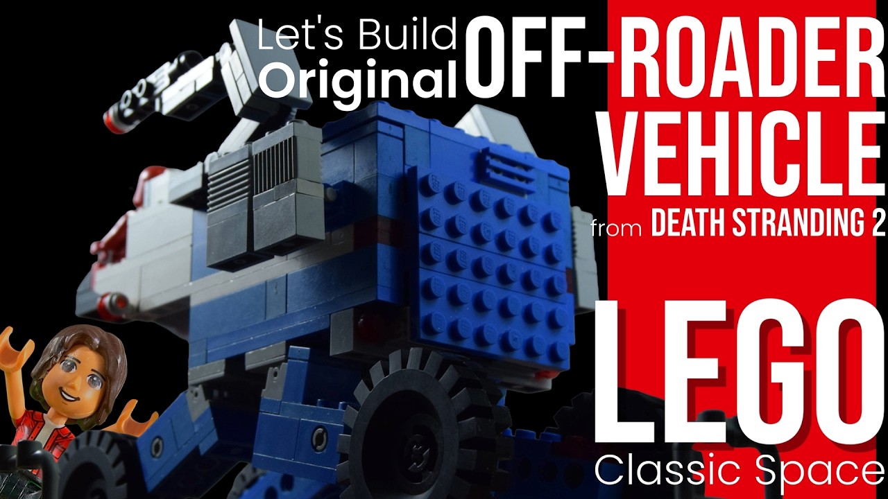 LEGO MOC: Recreating Death Stranding 2's Pick-Up Off-Roader - Full Build & Features