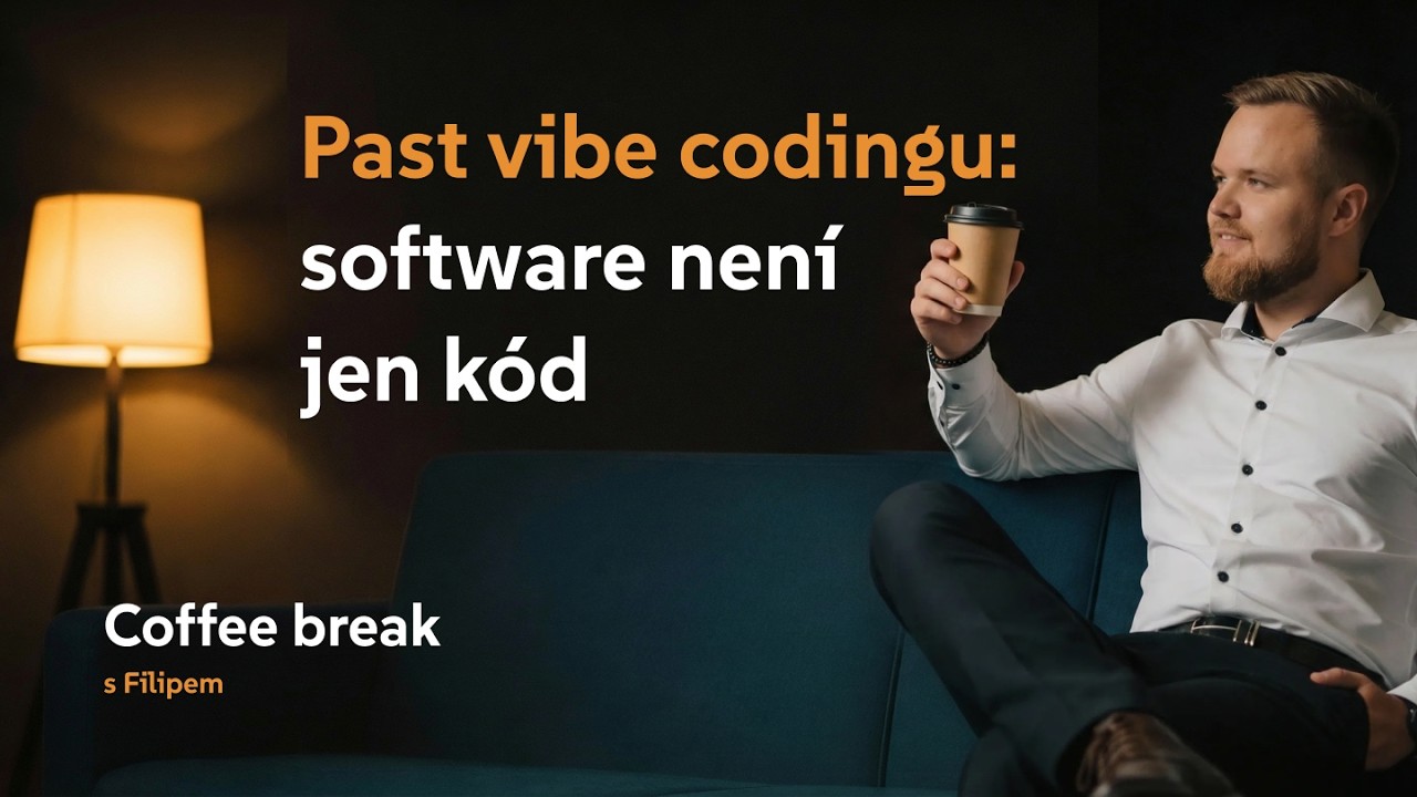 Náhled videa: Kód je dneska levný. Software ne. Kdy se vyplatí vibekódit místo SaaSu