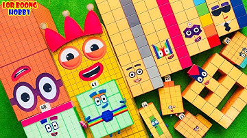 Meet Numberblocks NEW 5090 Puzzle Tetris Shape| ASMR chirping of birds