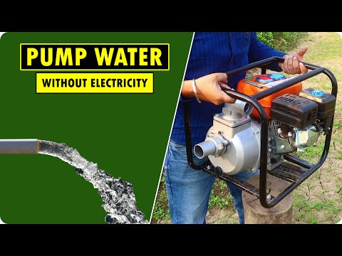 Pump water without Electricity | Best water pump motor for Agriculture and Home