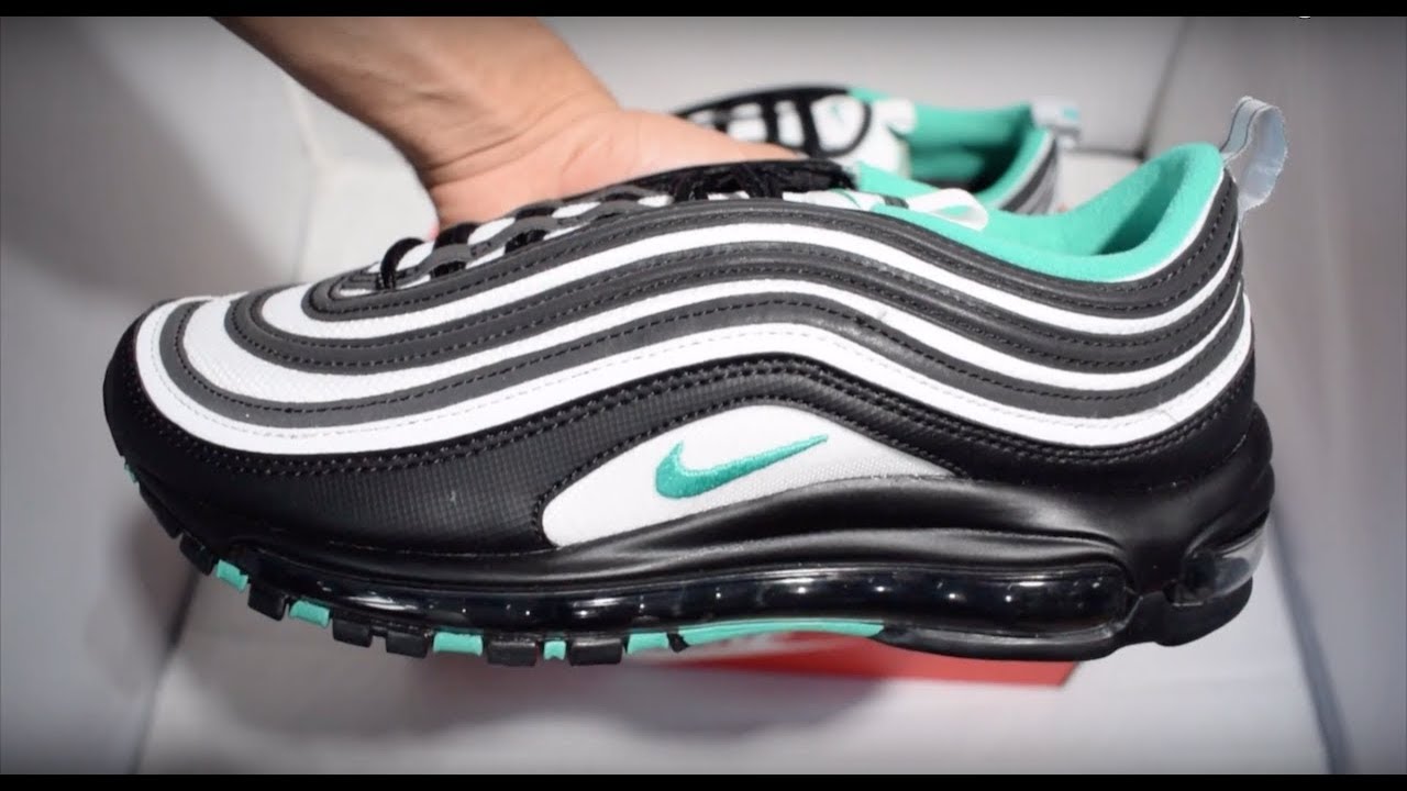 black and green 97s