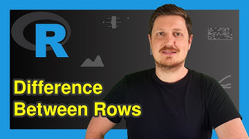 Calculate Difference Between Consecutive Data Frame Rows in R (Example) | diff() Subsequent Lines