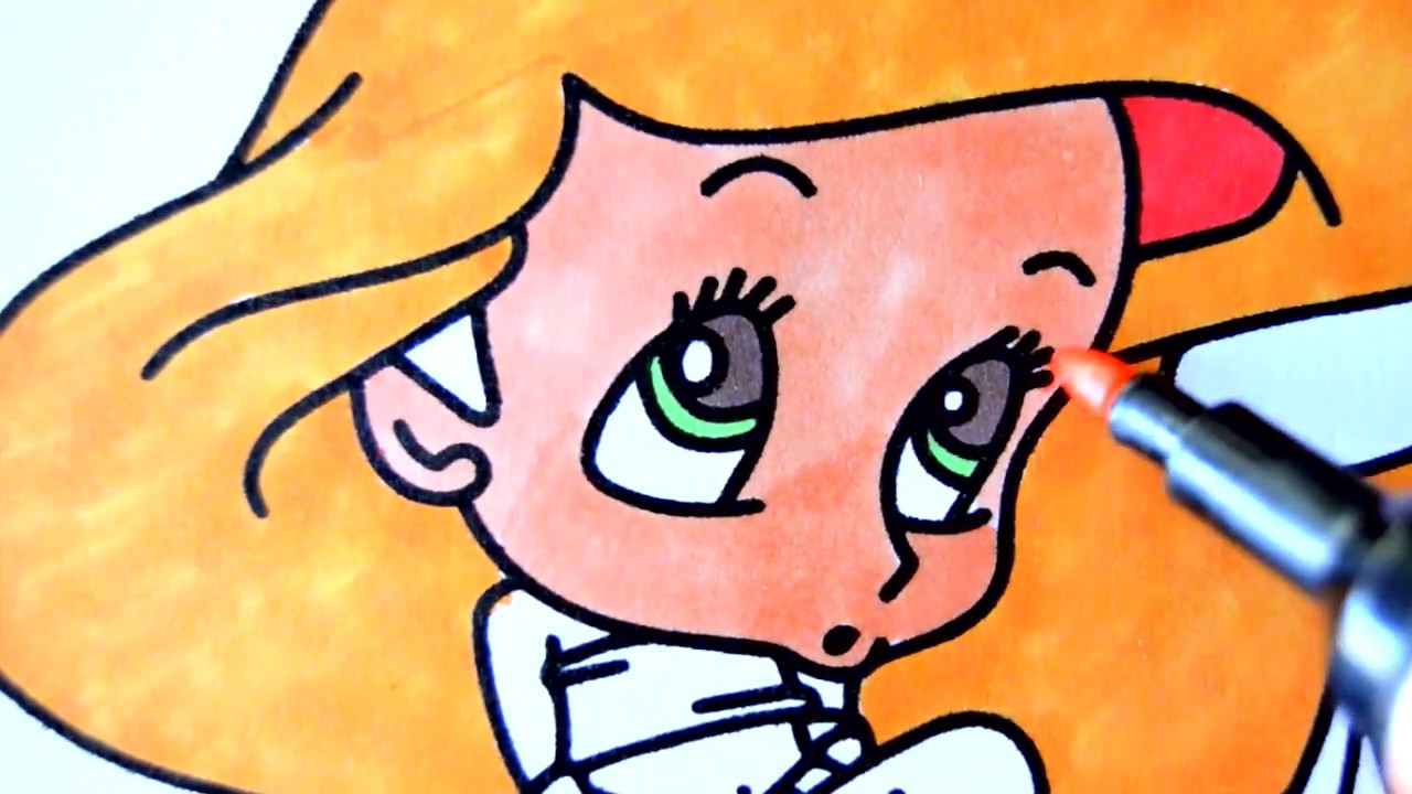 como desenhar e pintar ariel bebe desenho para colorir youtube