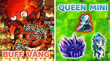 BUFF TỐI THƯỢNG MỚI CỰC MẠNH & MINI NỮ VƯƠNG TUYẾT TRONG PLANTS vs ZOMBIES FUSION