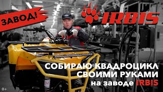 Как собрать квадроцикл ATV 200 на Заводе Irbis Motors