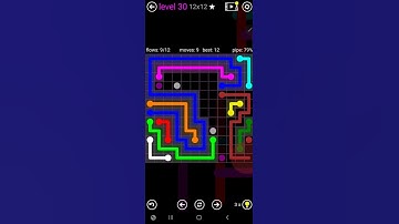 How To Solve Flow Free Purple Pack Level 30 12x12 Harder Board Walk Through Solution Walkthrough