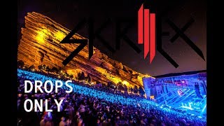 Skrillex Drops Only @ Red Rocks Amphitheater 2014