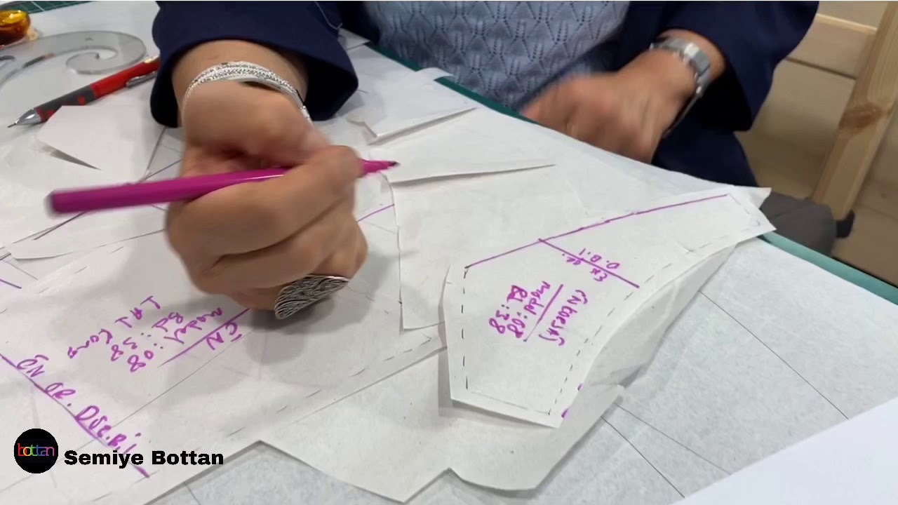 Modelist Kursu / Korsajlı Etek Model Uygulama