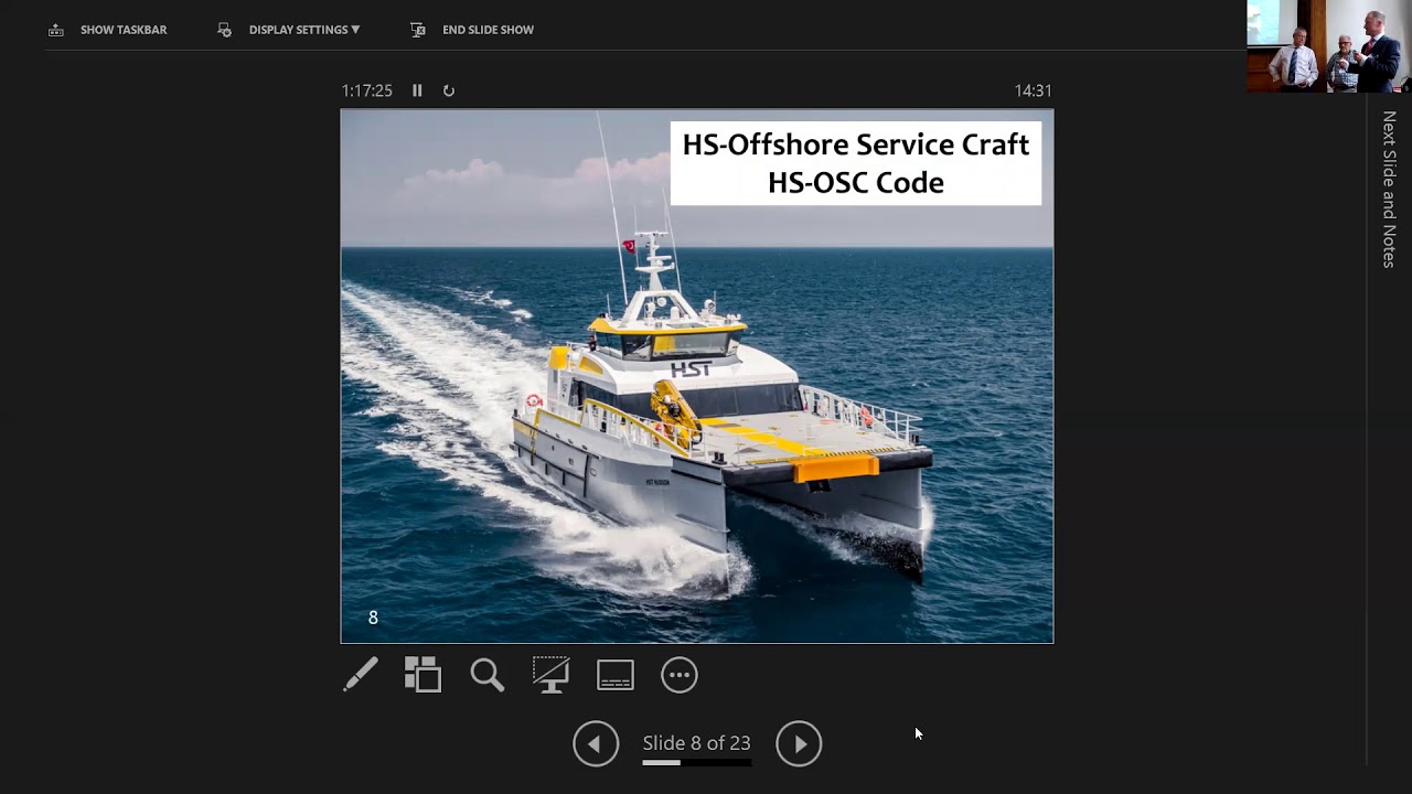 eMISW and windfarm crew transfer vessels - YouTube
