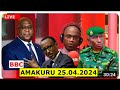 Amakuru ya bbc gahuza 25042024 yihuta ku burundi rwanda congo nayavurwa kwisi