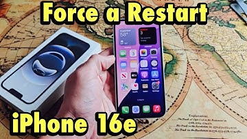 iPhone 16e: How to Force a Restart (Can