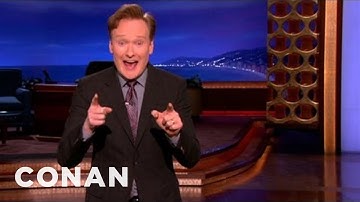 CONAN Monologue 01/14/13 | CONAN on TBS