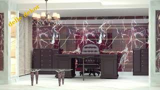 Delle Dekor Mermer Görünümlü Akri̇li̇k Pvc Panel