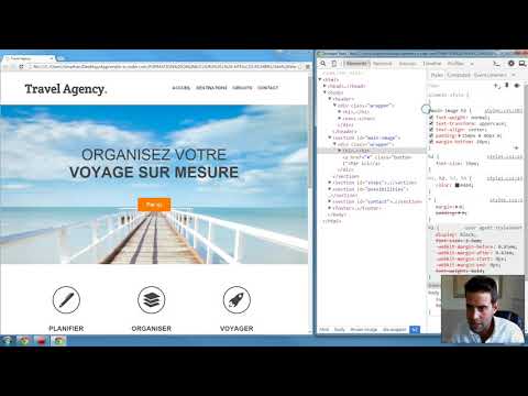 Bonus   Utiliser Google Chrome pour inspecter et modifier HTML et CSS