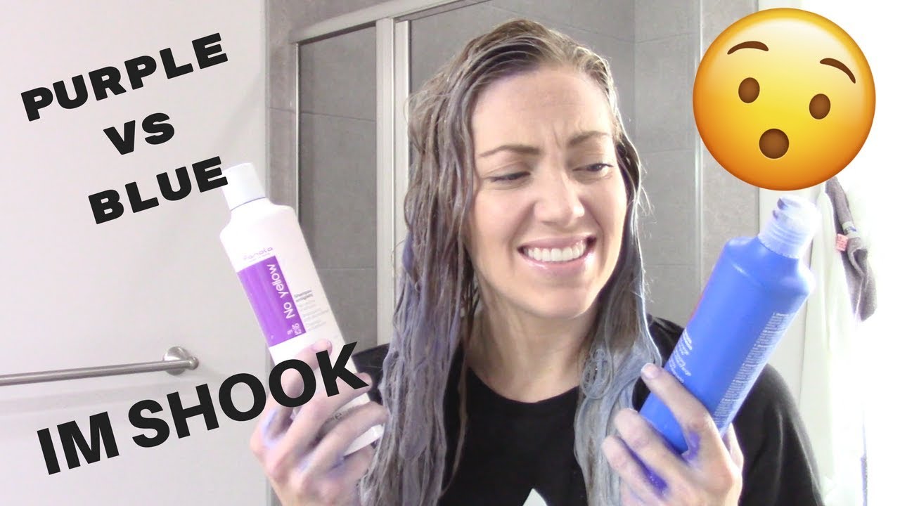 5. The Science Behind Purple Shampoo and Blue Hair Lightening - wide 6