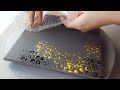 (826) Background painting ideas | Beautiful Flower | Fluid Acrylic | for beginner | Designer Gemma77