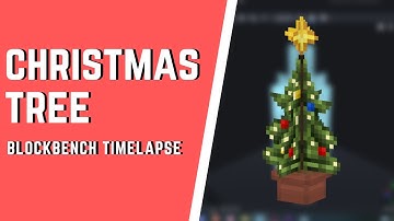 Christmast Tree | Blockbench Timelapse
