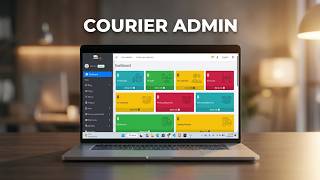 Courier Management System Admin Dashboard Demo screenshot 5