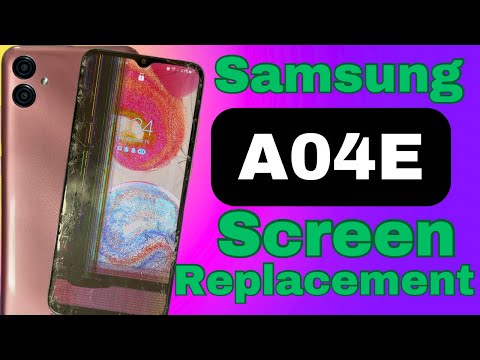 Samsung A04e Screen Replacement A042