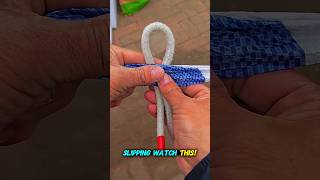 This Simple Knot Stops Your Tarp From Blowing Away❗ #knot #simple #technique