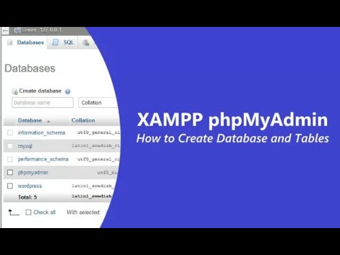 Creating Database & Table Using Xampp || Nepali - YouTube