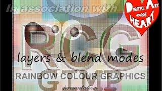 Gimp layers for digital art  (NOT FOR UNDER 13S)