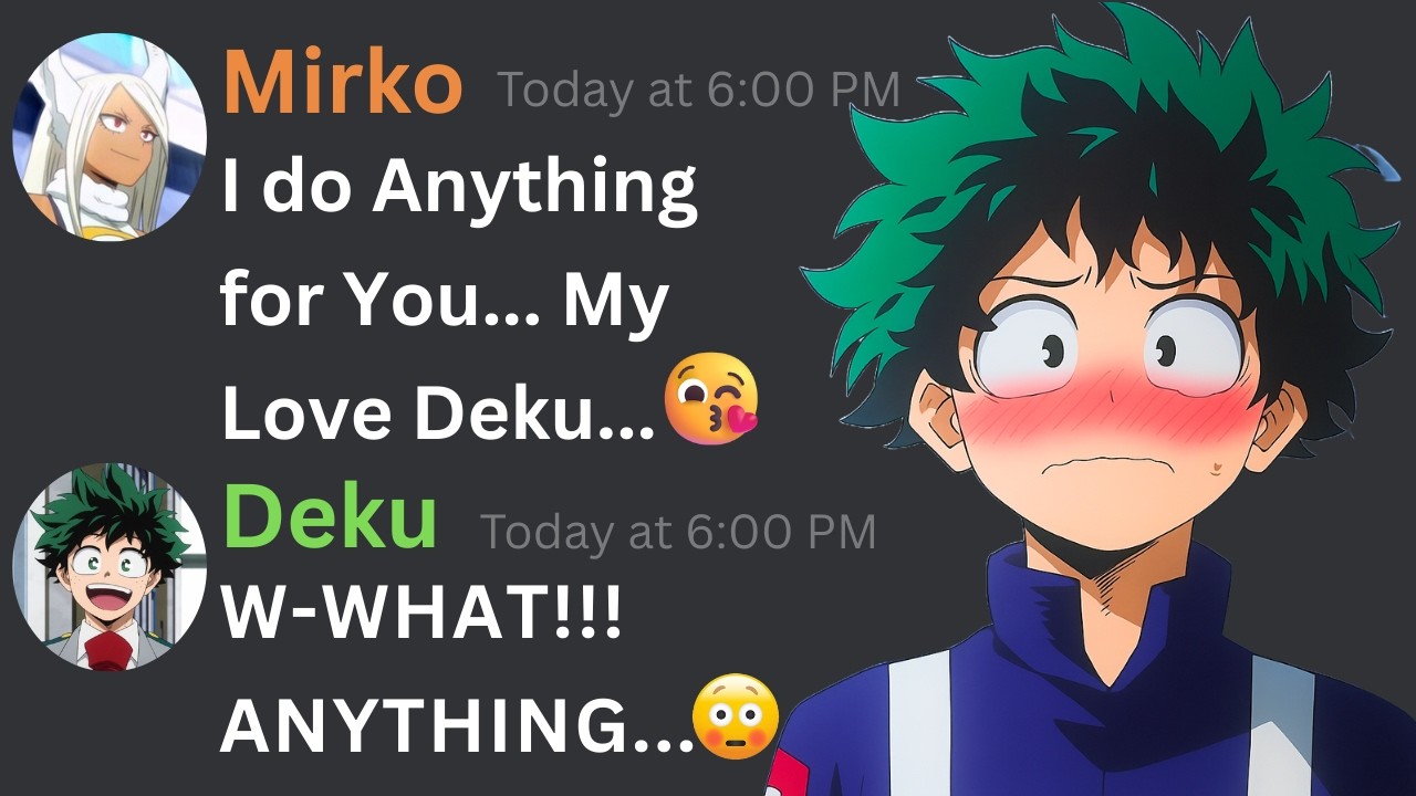 If Deku Got Rizz Power…😍