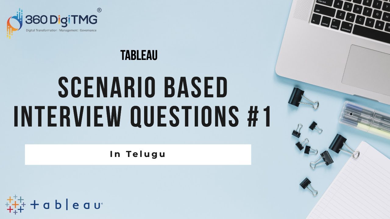 Tableau Scenario Based Interview Questions #1 | Telugu | Bhargavi Kandukuri
