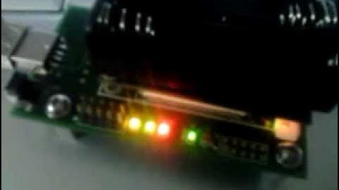 TinyOs Blink Application with IRIS Motes