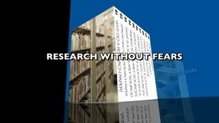 RESEARCH WITHOUT FEARS - Finding Scholarly Sources