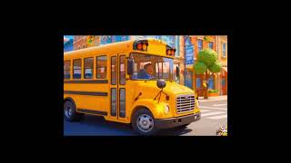 बस के पहिए गोल गोल 🚌 | Hindi  Nursery Rhymes for Kids | WonderToons Kids 🎶