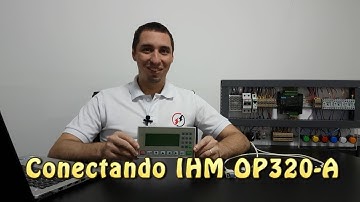 Conexão e download para a IHM OP320-A